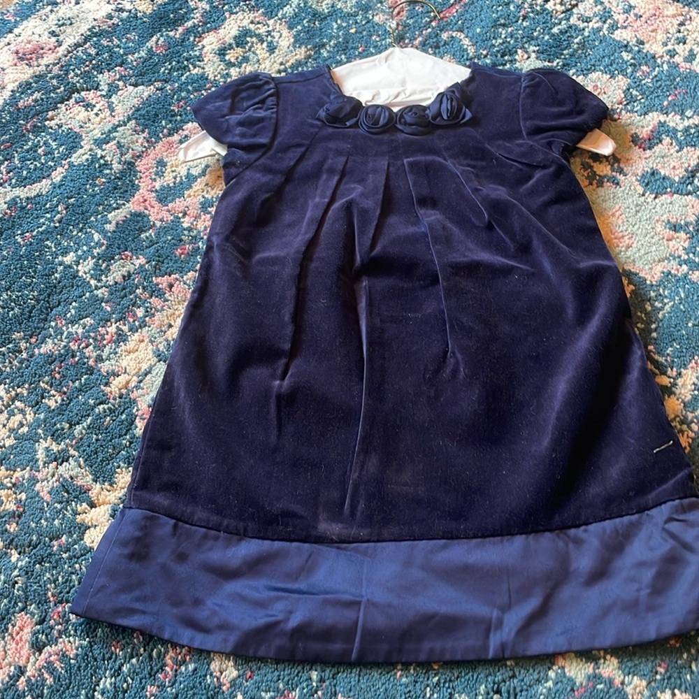 Janie and Jack velvet dress